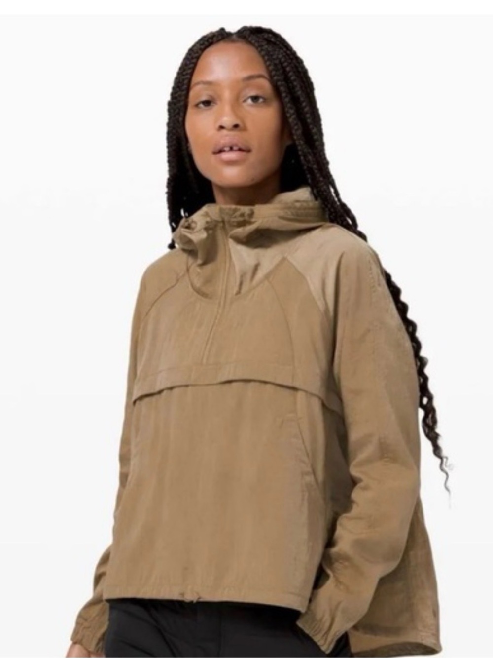 lululemon Women's Hooded Half-Zip water repellent pullover XS/S